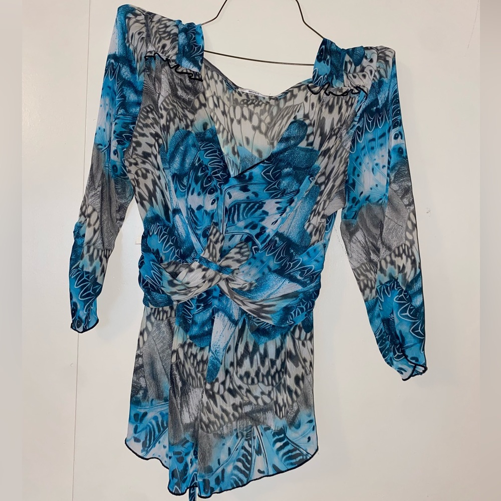 Blue blouse